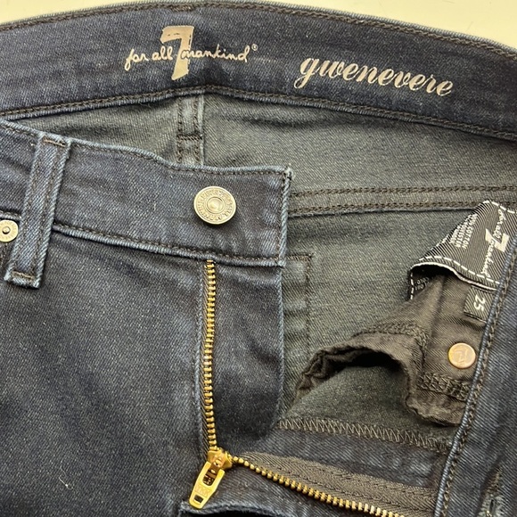7 For All Mankind Gwenevere Mid Rise Size 25 - Picture 16 of 16